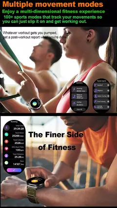 Imagem do Ultra HD Relógio Inteligente para Huawei e Xiaomi, GPS Track, Chamada Bluetooth, 710 mAh Grande Bateria, Esportes Fitness Smartwatch, 1.85 ", Novo