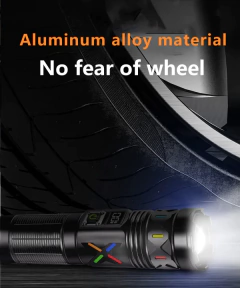 Nova poderosa lanterna led recarregável com função de zoom 5000lm luz de pesca caminhadas acampamento luz ao ar livre na internet