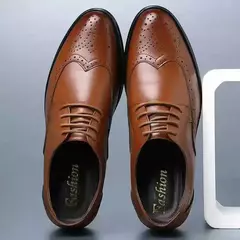 Sapatos de couro genuíno dos homens verão oco para fora plus size luxo homem sapatos de negócios calçados de casamento sapato casual masculino na internet