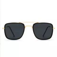 Óculos de sol quadrados pequenos do quadro do metal, proteção UV, vidros retro, forma européia e americana, versão coreana - comprar online