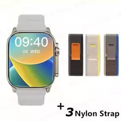 Relógio Inteligente 9 para Homens e Mulheres, Chamada BT, NFC, Sempre em Exibição, Temperatura Corporal, Fitness, Série 8, Apple, Android, 2022 - Wolf Magazine