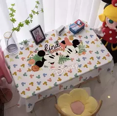 Toalha De Mesa Mickey Mouse Dos Desenhos Animados Da Disney Para Crianças, Mesa De Jantar Americana, Toalha De Mesa De Café Retro, Toalha De Mesa Quadrada - Wolf Magazine