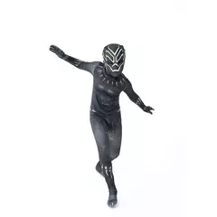 Imagem do Anime super-herói preto crianças pantera dos homens meninos adultos macacões crianças pantera cosplay traje de halloween bodysuits vestir-se novo