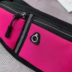 Impermeável Leve Reflexivo Strip Cintura Fanny Pack Ginásio Esportes Correndo Cintura Saco Alças Elásticas Ajustáveis - loja online