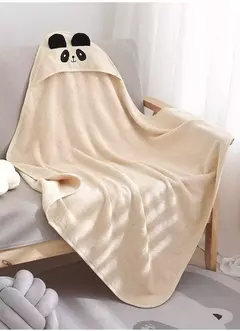 Toalha de banho de algodão infantil Robe de bebê Hoodies de desenhos animados Manto para meninos e meninas Cobertor de banho absorvente Cobertor de banho infantil