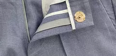 Homens terno calças calças formais pantalone hombre estiramento fino cor sólida vestido casual calças de comprimento total moda novas roupas masculinas - loja online