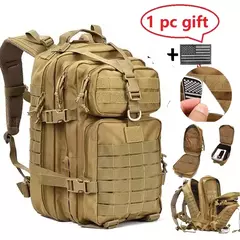 Mochila de Nylon impermeável, 30L, 50L, 1000D, mochilas ao ar livre, esportes táticos, camping, caminhadas, trekking, pesca, saco de caça
