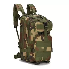 Classic Tactical Camouflage Nylon Backpack, Travel Sports Bag, Escalada ao ar livre, caça, pesca, caminhadas, 3P Pack - comprar online