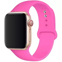 Pulseira de Silicone para Apple Watch, Pulseira Esportiva, iWatch Series 8, 7, 6