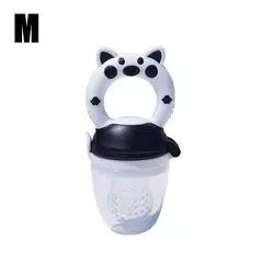 Imagem do Alimentador de Silicone Baby Fruit com tampa, Extrator de suco fresco, Frutas e vegetais mordida comendo chupeta, Grau alimentício