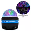 Lâmpada colorida do projetor USB, bola mágica giratória, céu estrelado, luz da noite conduzida, decoração do quarto, decoração do quarto, presentes das crianças