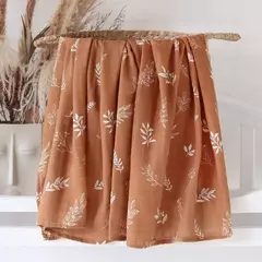 Portátil de bambu algodão Swaddle cobertor define para recém-nascidos, berço cobertor, macio, leopardo impressão, viagens, bebês