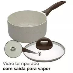 Jogo de Panelas Ceramic Life Smart Plus Vanilla 6 peças Brinox - Wolf Magazine