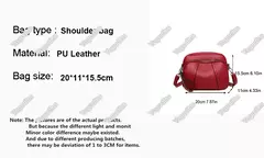 Imagem do Cor sólida elegante rebite zíper bolsa de telefone móvel feminino simples cou