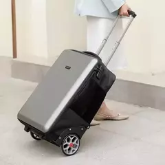 Trolley impermeável mochila com rodas grandes, continuar, viagem preguiçosa, bagagem de mão, novo, 22";;VERDADEIRO;;"a,19 na internet