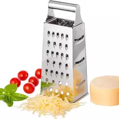 Aço Inoxidável Manual Fatiador De Queijo, Ralador De Caixa Doméstica, Cortador De Vegetais, Recipiente Multiuso, 4 Lâminas Lados, Ferramentas De Cozinha - Wolf Magazine