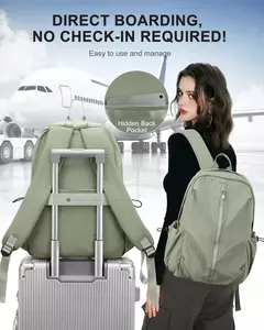 Mochila Laptop para Mulheres e Adolescentes, Bolsa de Escola Universitária, Anti Roubo, Viagem, Mochila de Trabalho, Grandes Bookbags, 15,6";;VERDADEIRO;;"Black - comprar online