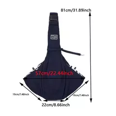 Single Comfort Sling Handbag para animais de estimação, Dog Carrier Bag, Viagem ao ar livre, Puppy Shoulder Bags, Tote Pouch, Kitten, Corgi, Transporte Pets
