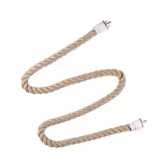 Pássaro poleiro suporte pássaros suprimentos bungee pássaro brinquedo papagaio escalada corda para lovebirds conures periquito pinhões cor primária - comprar online