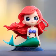 Imagem do 14-16cm princesa q posket neve branca sereia cinderela belle mulan jasmim tinkerbell aurora pvc ação figuretoy crianças presentes