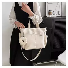 Bolsa de Ombro de Lona Japonesa para Mulheres, Crossbody Messenger Bag, Senhoras Bolsas de Mão, Bolsa Feminina, Senhoras, Tote, 2022 - loja online