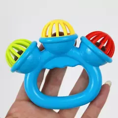 Bebê recém-nascido chocalho bola brinquedos, segurando a mão Bell, brinquedos sensoriais, materiais de segurança para crianças, 0-24 meses, 4pcs - comprar online