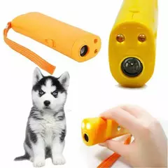 3 em 1 Anti Barking Stop Bark Dog Training Device Dog Training Repeller Control LED Ultrasonic Anti Bark Barking