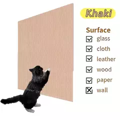 Parede anti gato risco sofá diy gatos placa de risco sofá proteção patas afiar aparável auto-adesivo tapete gatos placa de risco - comprar online