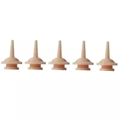 Imagem do Universal Pet Alimentando Mamilo, Silicone Chupeta para Gatinhos Recém-nascidos Filhotes Coelhos Pequenos Animais, Mini Gato, 5 Pcs, 10Pcs