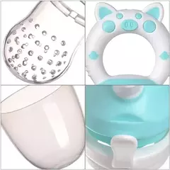 Baby Fruit alimentação mamilo chupeta, 3 em 1, Alimentos frescos, Garrafas de leite, Nibbler aprender, Beber chupeta dentição