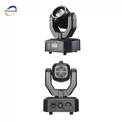 Mini farol de cabeça móvel com feixe de 30w, led 4 em 1, efeito rgbw, luz de palco, dmx512, controle remoto, controle de voz, dj, discoteca, bar, festa - Wolf Magazine