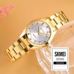 Imagem do Skmei-relógio de quartzo de luxo feminino, movimento japão, simples, fashion, feminino, 1620