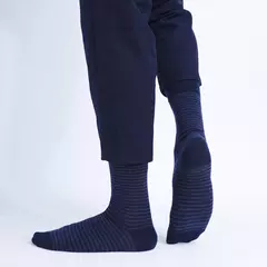 Meias masculinas de algodão penteado, preto, Argyle legal, meias casuais, plus size, alta qualidade, respirável, 5 pares na internet