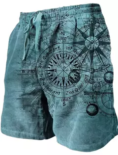 Royal Knight-Shorts de praia com secagem rápida masculina, calça casual masculina de musculação, verão street jogger, ginásio cintura baixa sexy sunga - Wolf Magazine