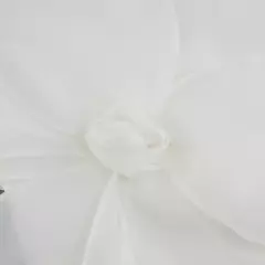 Imagem do Vestido de ombro oblíquo branco para mulheres, vestido decorativo de flores, vestido de casamento, vestido de um passo, novo estilo, verão
