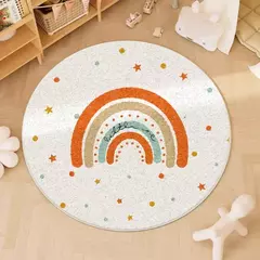 Tapete de bilhar redondo simulado, Tapete de 8 bolas, Tapete de cadeira macia de caxemira, Tapetes antiderrapantes, Quarto Vintage Black Carpet Drop na internet
