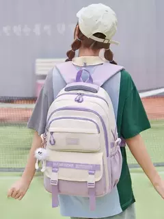 Bolsas Escolares Primárias para Meninas, Saco de Adolescentes para Livros, Bolsas de Ombro Estudantil para Crianças, 7 a 12 anos na internet