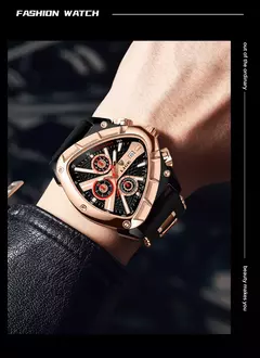 LIGE-Relógio impermeável masculino do esporte, quartzo, relógios de pulso, negócios, relógios de pulso Big Dial, Relogio masculino com caixa, original, luxo - Wolf Magazine