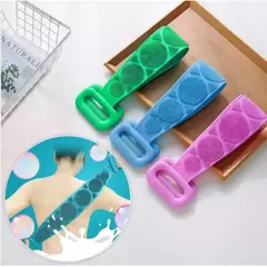 Silicone Body Scrubber para Banheiro, Back Massage, Esfoliante Esponja, Escova de banho, Escova de chuveiro, Body Wash, Remoção Bath Spong