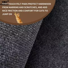 Parede anti gato risco sofá diy gatos placa de risco sofá proteção patas afiar aparável auto-adesivo tapete gatos placa de risco - Wolf Magazine