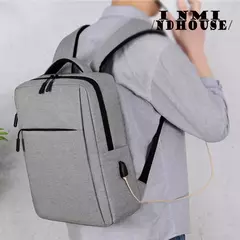 Mochila simples e elegante, mochila multifuncional de grande capacidade para deslocamento, viagens de negócios, bolsa para computador de estudante-ll - Wolf Magazine