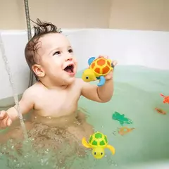 Animais de desenho animado infantis Brinquedo de banho, bebês, banheiro, banheiras conforto, brinquedo primavera, jogo de água natação, presente do bebê