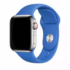 Pulseira de Silicone para Apple Watch, Banda 44mm, 40mm, 45mm, 41mm, 42mm, 38mm, 44mm, 45mm, Bracelet iWatch Series 7 SE, 3, 4, 5, 6, 8 Ultra 49mm - loja online
