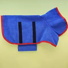 Novo roupão de banho absorvente para animais de estimação, toalha de banho de secagem rápida para cães grandes e pequenos, roupão absorvente limpo, produtos para animais de estimação - Wolf Magazine