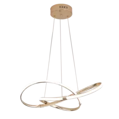 Imagem do Dia540mm moderno led pingente lustre lâmpada 90-265v suspensão pendurado luzes do candelabro para sala de jantar cozinha bar loja