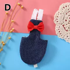 Imagem do Fraldas laváveis de papagaio Roupas de bolso, Pet Bird Roupas bonitos, gravata borboleta, alça de renda, roupas leves, suprimentos para pássaros, novo