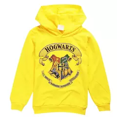 Imagem do Harri potter meninos e meninas primavera e outono moda roupas infantis camisola de manga comprida camisola com capuz topo presente de aniversário do miúdo