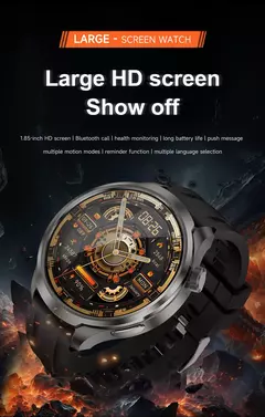 Huawei Sports Smartwatch impermeável para homens, 1.85 "tela AMOLED, bússola GPS NFC, chamada Bluetooth, novo Smartwatch, 2022 - Wolf Magazine