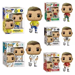 Ronaldo-Action Figure for Kids, Funko Pop, Portugal, Real Madrid, Juventus, Rivor, Manchester United, United, Vinil, Fã, Presentes de sonho, #7