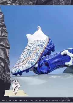 Botas longas de futebol para homens, grama infantil, TF, FG Training Soccer Shoes, tênis esportivos profissionais, tênis de futebol ao ar livre na internet